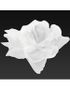 24 stk. Hvide Blomster med Selvklæbende Tape