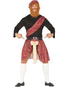 Flashing Skotte - Komplet Kostume