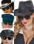 Sorte Blues Brothers Matte Wayfarer Briller 