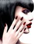 12 stk Sorte Stiletto Kunstige Negle - Blood Nightmare 