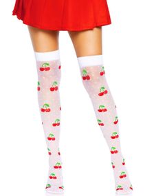 Polkadot Cherry Strømper/Knesokker