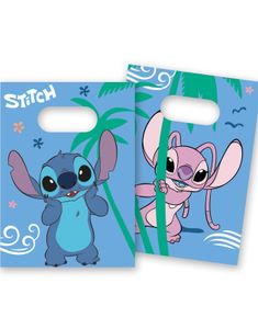 4 stk Papir Godteposer - Stitch & Angel