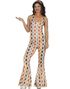 70 Talls Retro Jumpsuit-Kostyme - M