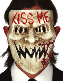 Kiss Me - The Purge Inspirert Maske i Plast