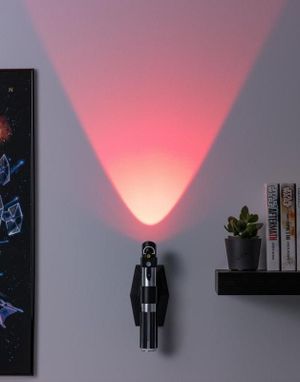 Licenseret Darth Vader Lightsaber-Lampe med Lyd 25 cm