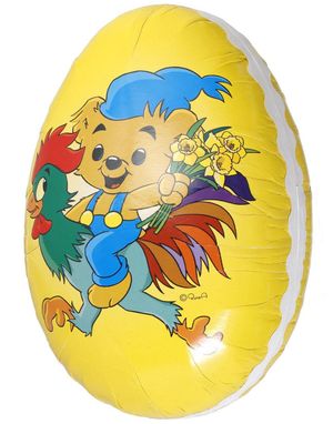 STORT Påskeegg med Motiv av Bamse - 40 cm