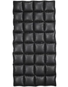 Svart Waffle Folie Ballong for Backdrop/Bakgrunn 55 cm x 110 cm