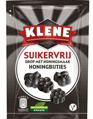 Klene Sukkerfrie Lakris Honning Bier og Blomster 110 gram