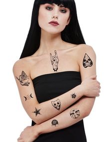 Satanistiske Midlertidige Tatoveringer