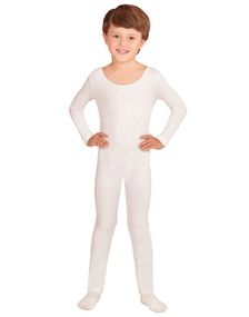 Hvid Bodysuit til Børn med Lange Ærmer