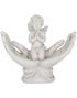 Raised to Heaven - Engel i Beskyttende Hænder Figur 11 cm