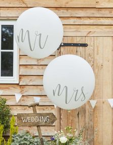 Mr og Mrs - 90 cm Baloonger