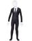 Slenderman Second Skin Kostume til Børn