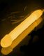Gul Dick Glow Stick med Snor 15 cm