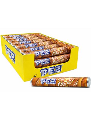 30 stk Pez Giant Cola Mix Fizzy Roll - Hel Eske