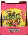 10 St Sour Patch Kids Fruit Mix - Super Sur Vingummi - Hel Æske 1,3 kg