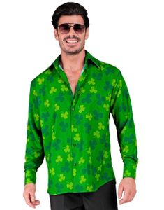 St.Patrick Skjorte med Trekløvermotiver til Herre