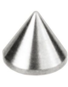Metallic Point - Stål Dermal Anchor Kugle