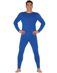 Blå Heldragt/Bodysuit til Mand