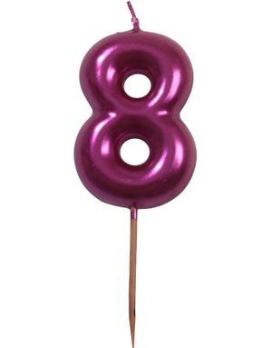 Tallet 8 - Metallisk Rosa Kakelys