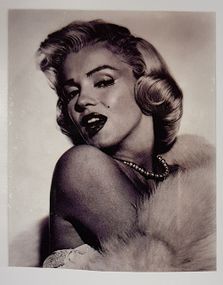 Marilyn Monroe - 6x8 cm Strygemærke