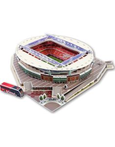 Arsenal Stadium - 3D Byggesæt med 108 Dele