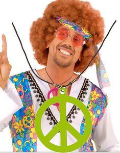 Peace Hippie Smykke - Grøn