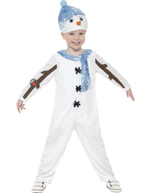 Olaf Inspireret Børnekostume