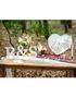 Wish Table - Hvitt Treskilt 40x10 cm