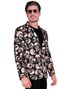 UV Glow Skullparty Blazer til Mand