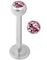 Labret med Rosa Sten