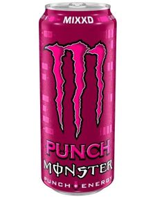 1 Stk Monster Energy Punch Mixxd 500 Ml Energidrik