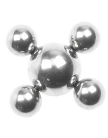 Chrome Bold - 5 mm Stålkugle til 1,6 mm Stang