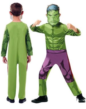 Lisensiert Hulken Kostyme til Barn