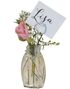 4 stk. Mini Vase-Kortholdere - Rustic Country