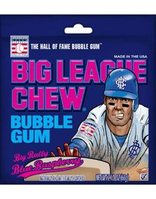 Big League Big Rally Blue Rasberry Tyggegummi 60g 