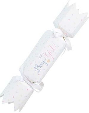 Gender Reveal Cracker - Fyll din egen 