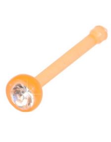 Shiny Stone - Orange Næsepiercing