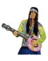 Flower Power - Rosa Oppustelig Banjo