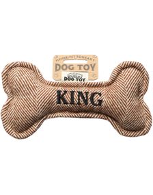 King - Leketøy for Hund med Lyd - 20 cm