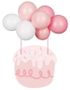 Rosa Kakedekorasjon med Ballonger DIY