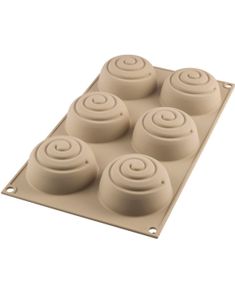 Silikomart Mini Girotondo - Spiral Silikonform