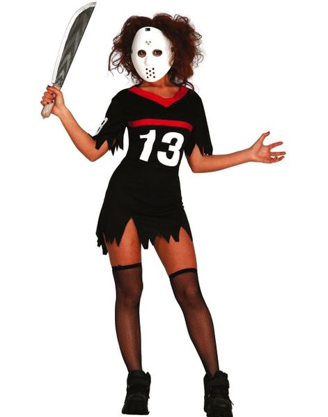 Jason - Friday 13th Inspirert Kostyme til Dame