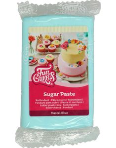 Funcakes Fondant - Pastell Blå 250 gram
