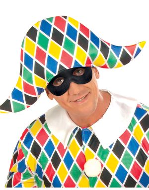 Sort Phantom Øjenmaske