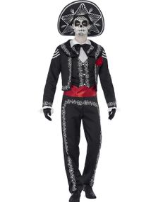 Señor Knokkel Day of The Dead Herrekostume