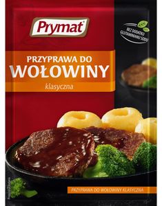 Classic Beef Seasoning - Krydder til Storfekjøtt - PRYMAT 20 gram (Polen)