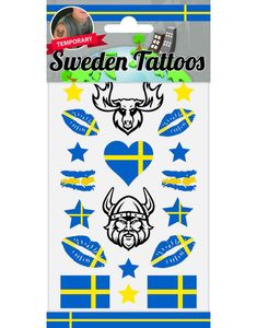 Sverige - Midlertidige Tatoveringer