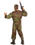 Muskuløs Soldat Herrekostume