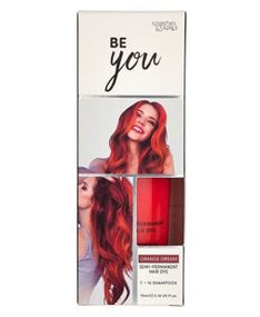 Be You S&S Semipermanent Hårfarve - Orange Dream